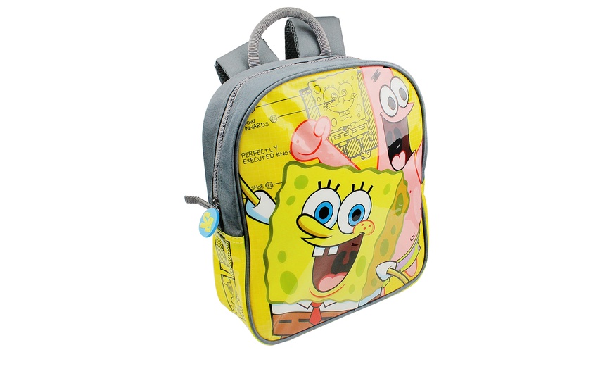 Image 5: Spongebob Backpack Set