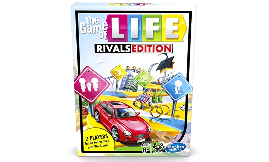 Image 4: Hasbro Rivals Edition Board Games – Monopoly, Cluedo & Game of Life | Fast 2-Player Family Games