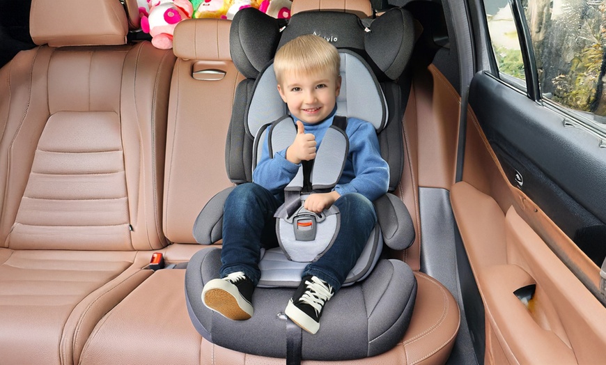 Image 1: Alivio Baby Car Comfortable Seat for Infants and Toddlers