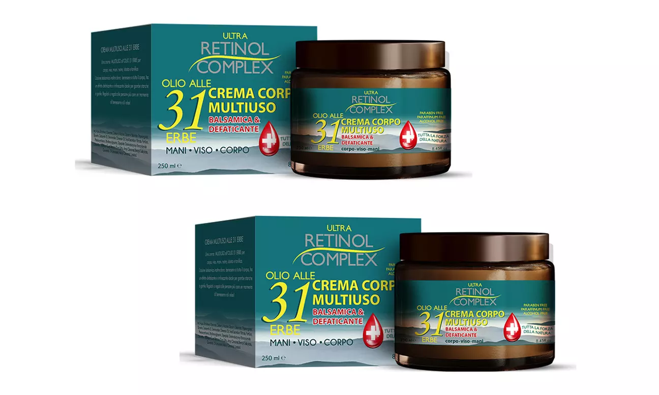Scrub corpo e crema multiuso Olio 31 250 ml