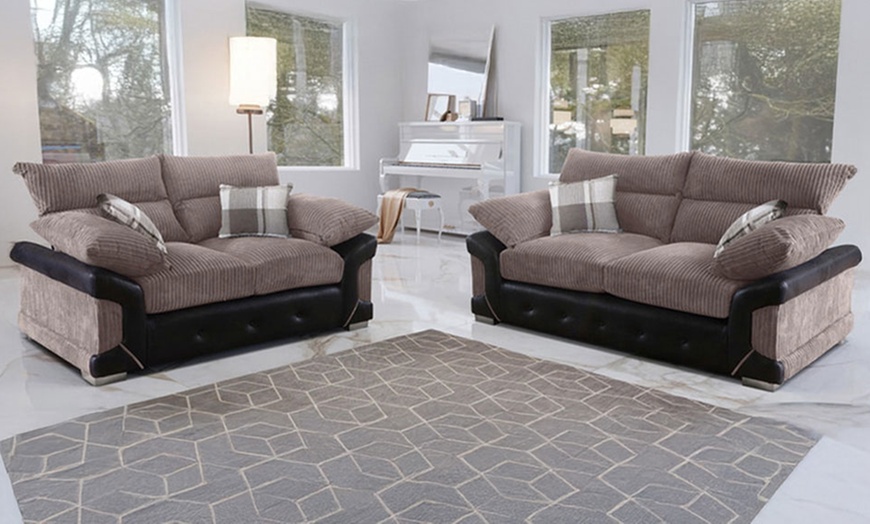 Image 4: Modern Fabric Sofa Collection