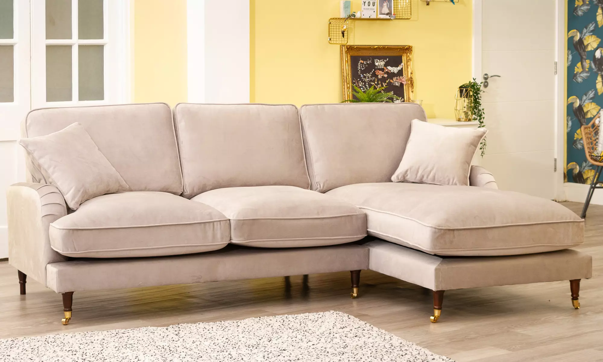 Callaway Velvet Sofa Selection