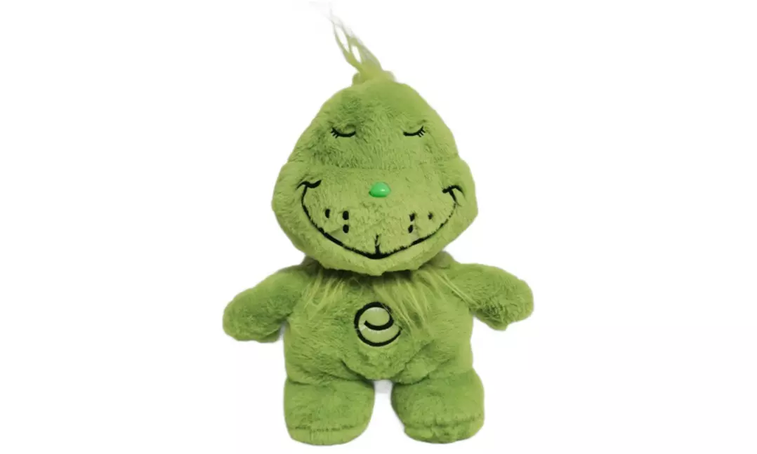 Cartoon-Plüschfigur mit Licht, Atmungsbewegung und Musik