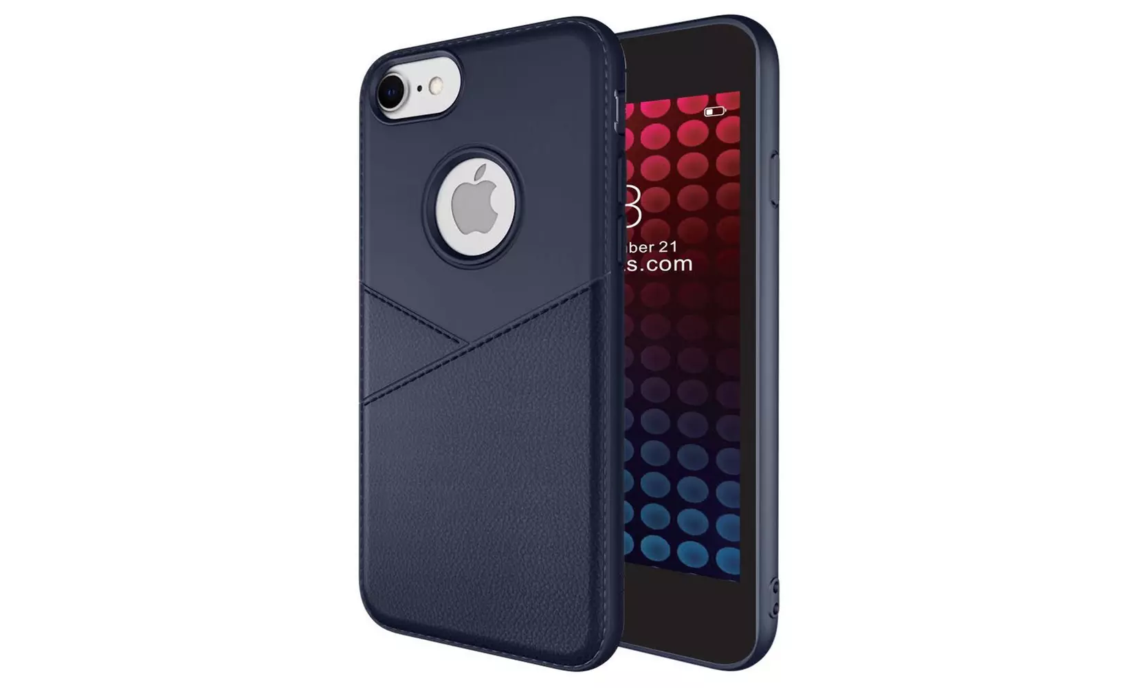 Waloo Silicone Textured Case for iPhone 6/7/8, 6/7/8 Plus, X/XS, XR, & Xs Max