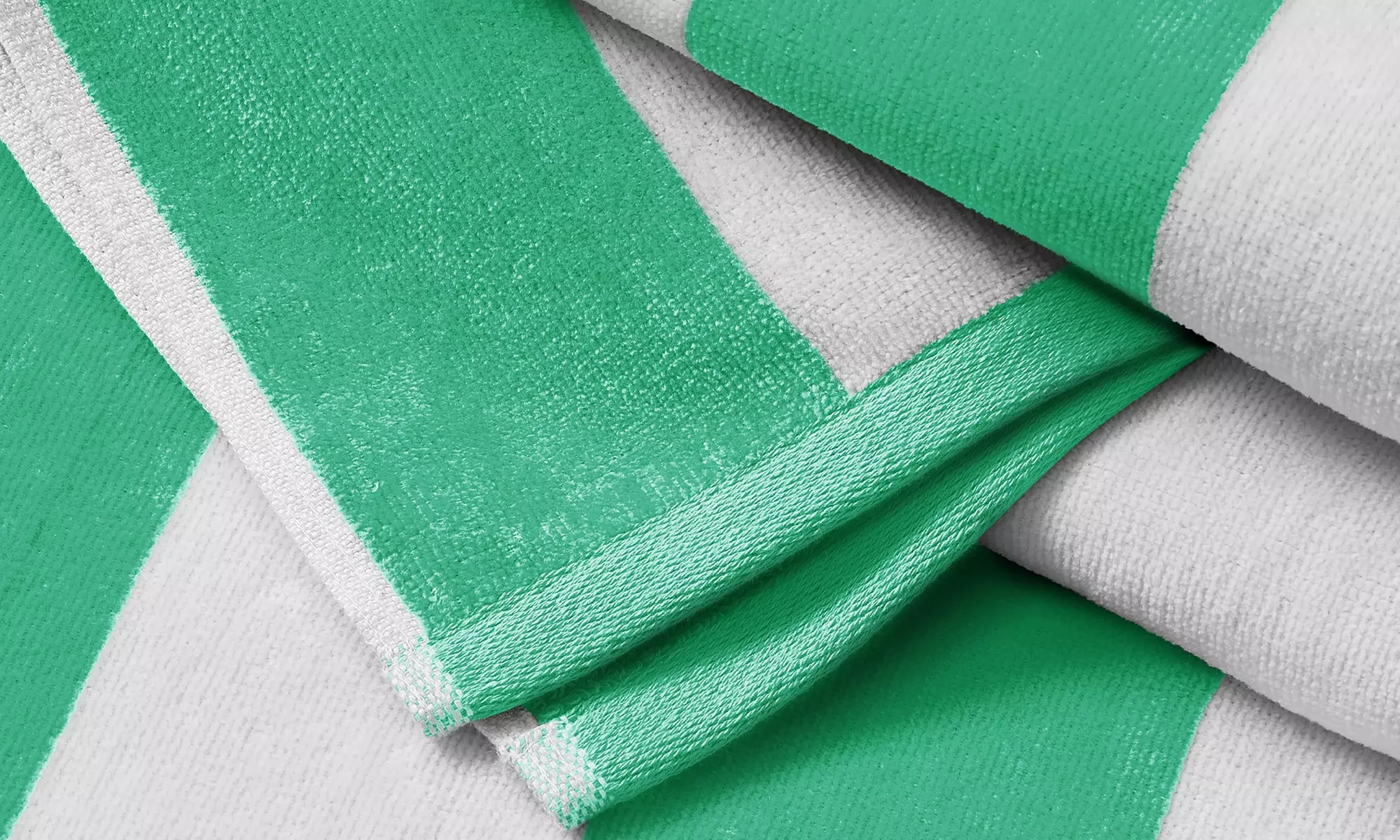 FreshFolds Four Pack Cotton Velour Beach Towels