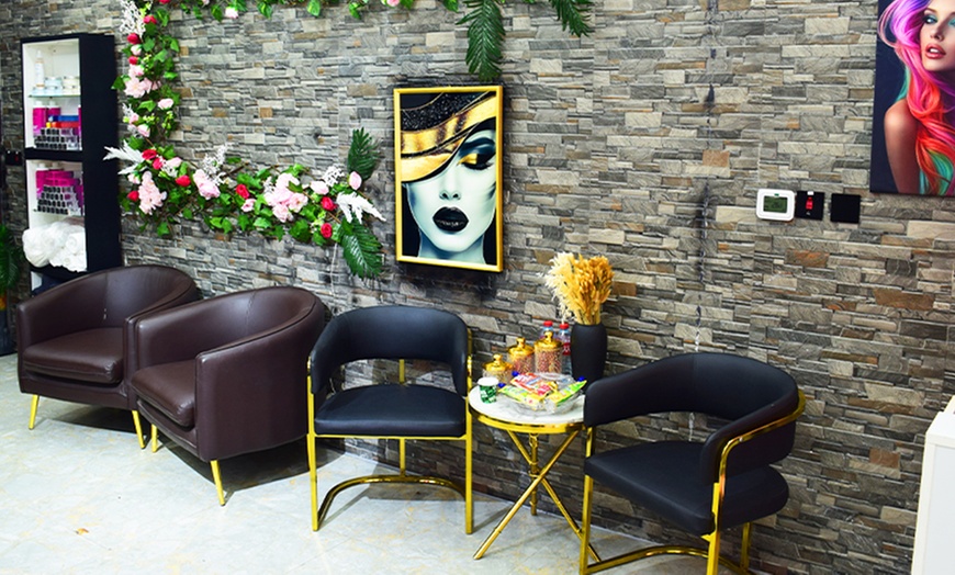 Image 5: Classic/Gel Mani-Pedi, Extensions or Russian Nail Services