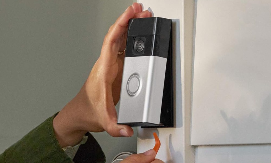 Image 4: New Ring Battery Video Doorbell - HD 1440p, Colour Night Vision, Head-to-Toe View