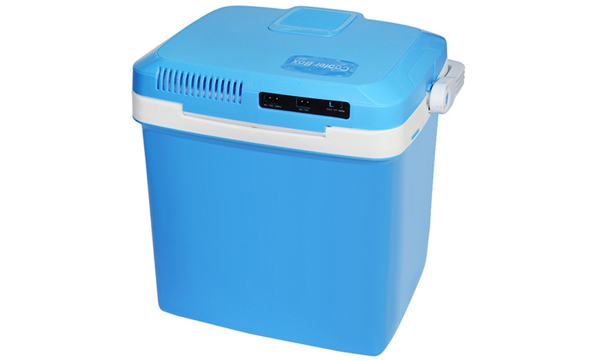 Image 3: Portable 26L Hot/Cold Cool Box