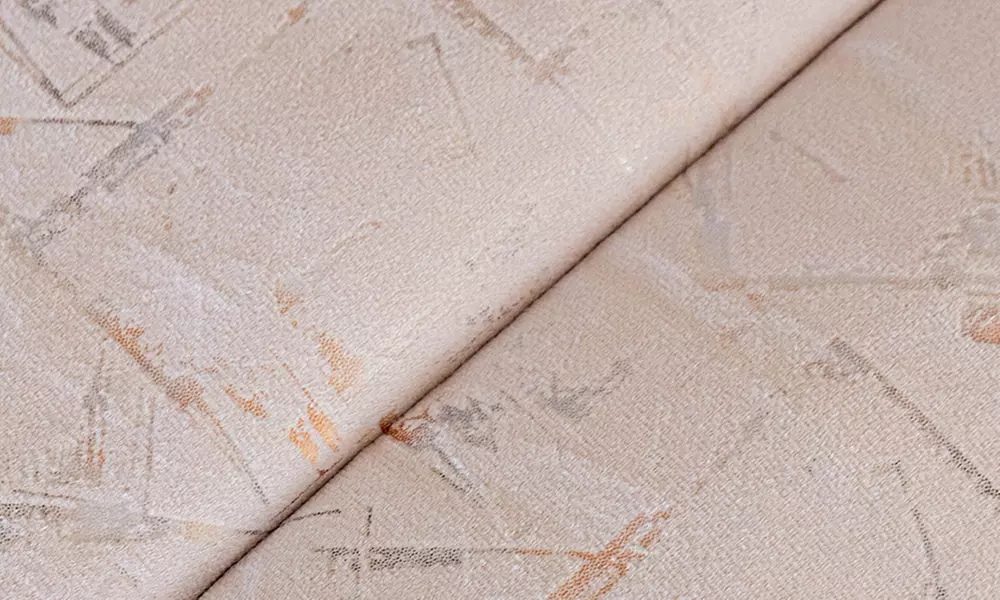 Doppelte Winterdecke aus Samt mit Digitaldruck