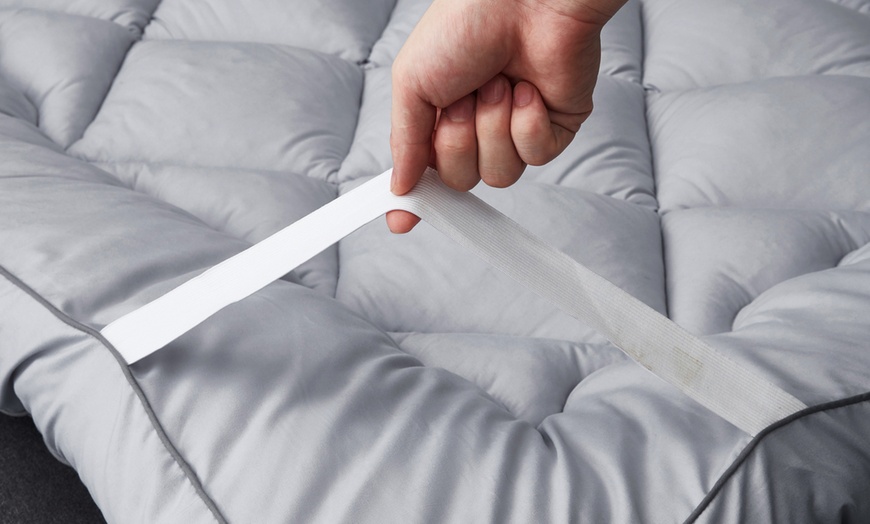 Image 2: Memory Foam Mattress Topper in 5cm or 10cm Depth