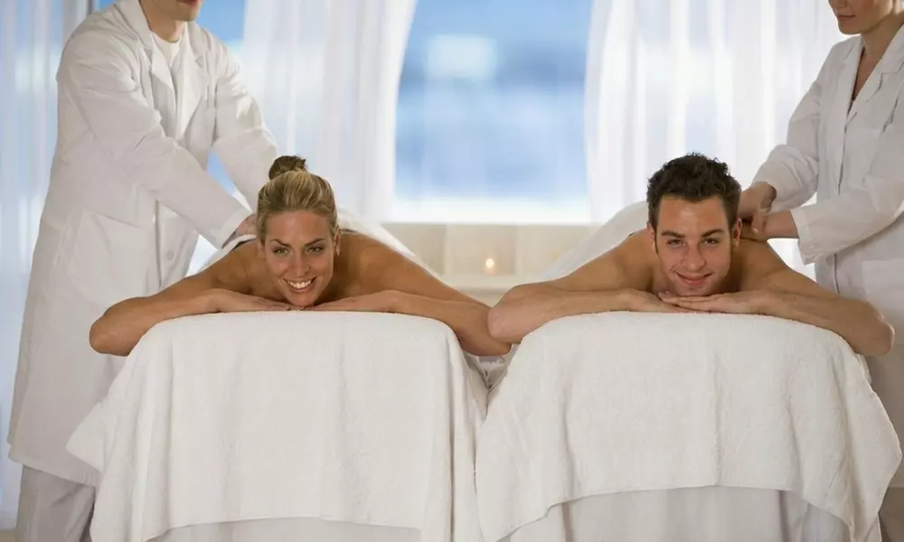 60 or 90-Minute Couples Swedish Massage w/ Essential Oils & Hot Towels