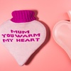 Image 9: One or Two Heart-Shaped Hot Water Bottle 