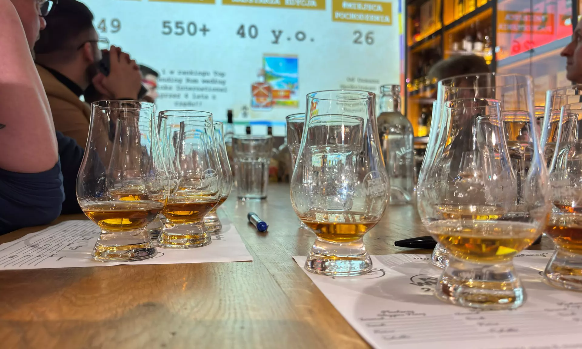 Prezentacja i degustacja whisky, wina lub piw rzemieślnicznych