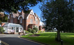 PRICE DROP Worcestershire: Double Room with Wine