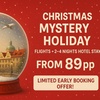 Image 1: ✈ Christmas Mystery Holiday: New York, Singapore, Lapland & More