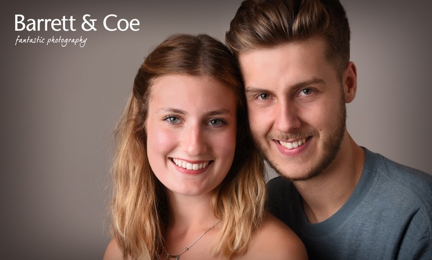 Image 2: Couple Photoshoot I 8'' x 6'' Print Included I Barrett & Coe Studios