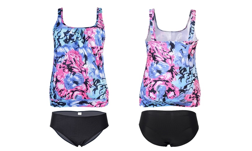 Image 10: Women's Printed Tankinis