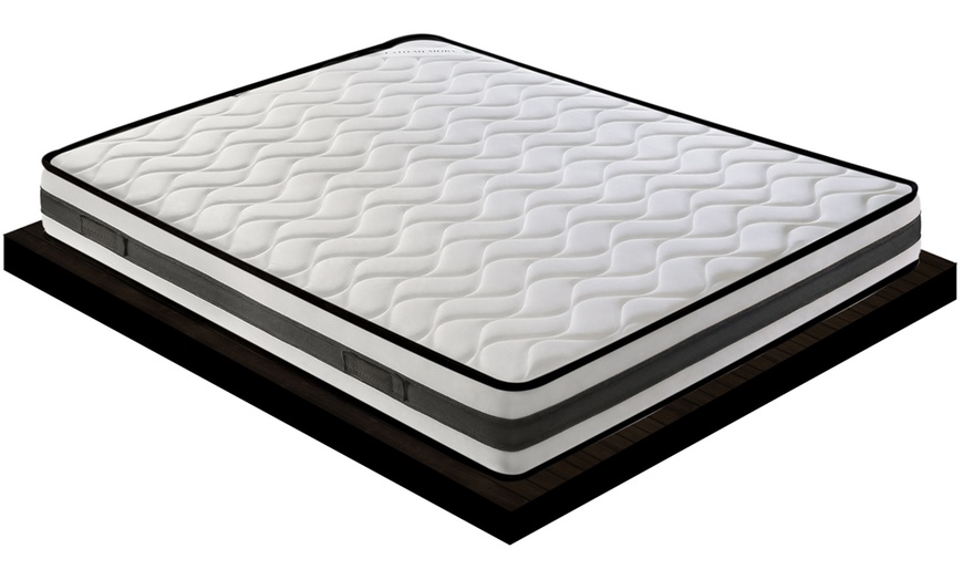 Image 3: Matelas orthopédique double confort à zones différenciées