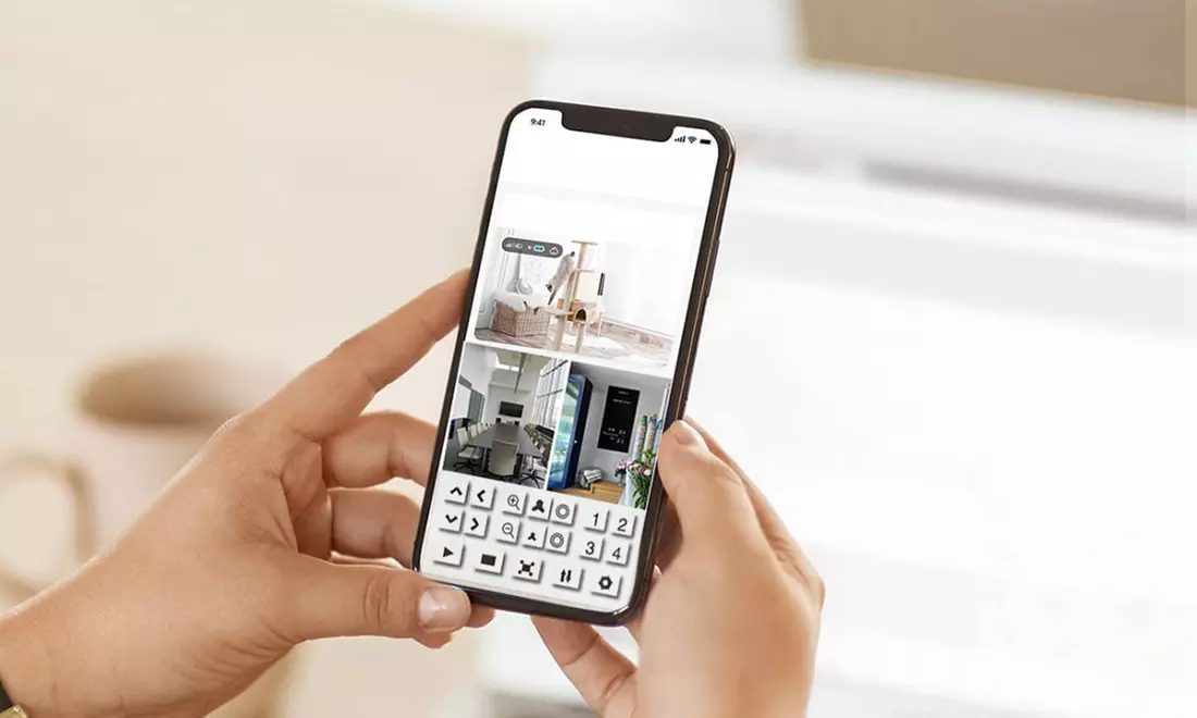 Videoüberwachungs-Set mit 8 Kameras