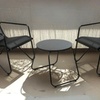 Image 5: Three-Piece Outdoor Bistro Garden Furniture Set