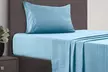 Lux Decor 4 Piece Stripe Bed Sheet Set Microfiber Deep Pocket Bedding Sheets - Second Medium