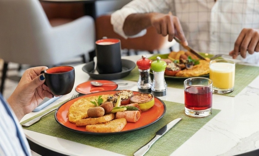 Image 4: Breakfast Buffet + Beverages & Pool Access for a Child, Up To 4 Adults