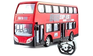 RC London Double Decker Bus with LED Lights and Music