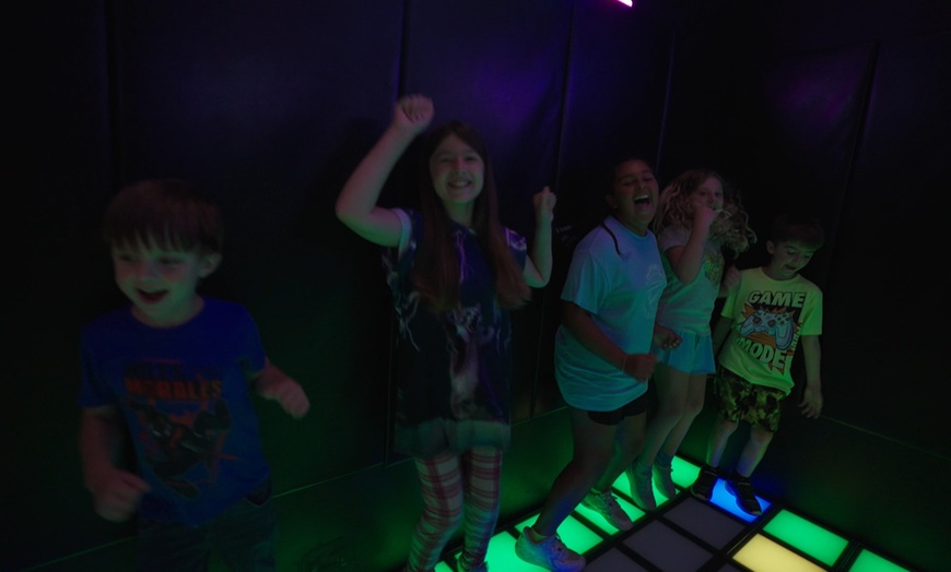 Image 3: Enjoy Interactive LED Floor Gaming Adventure of Your Choice