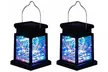 Pack of Two Solar Hanging Lantern Lights - Image 5