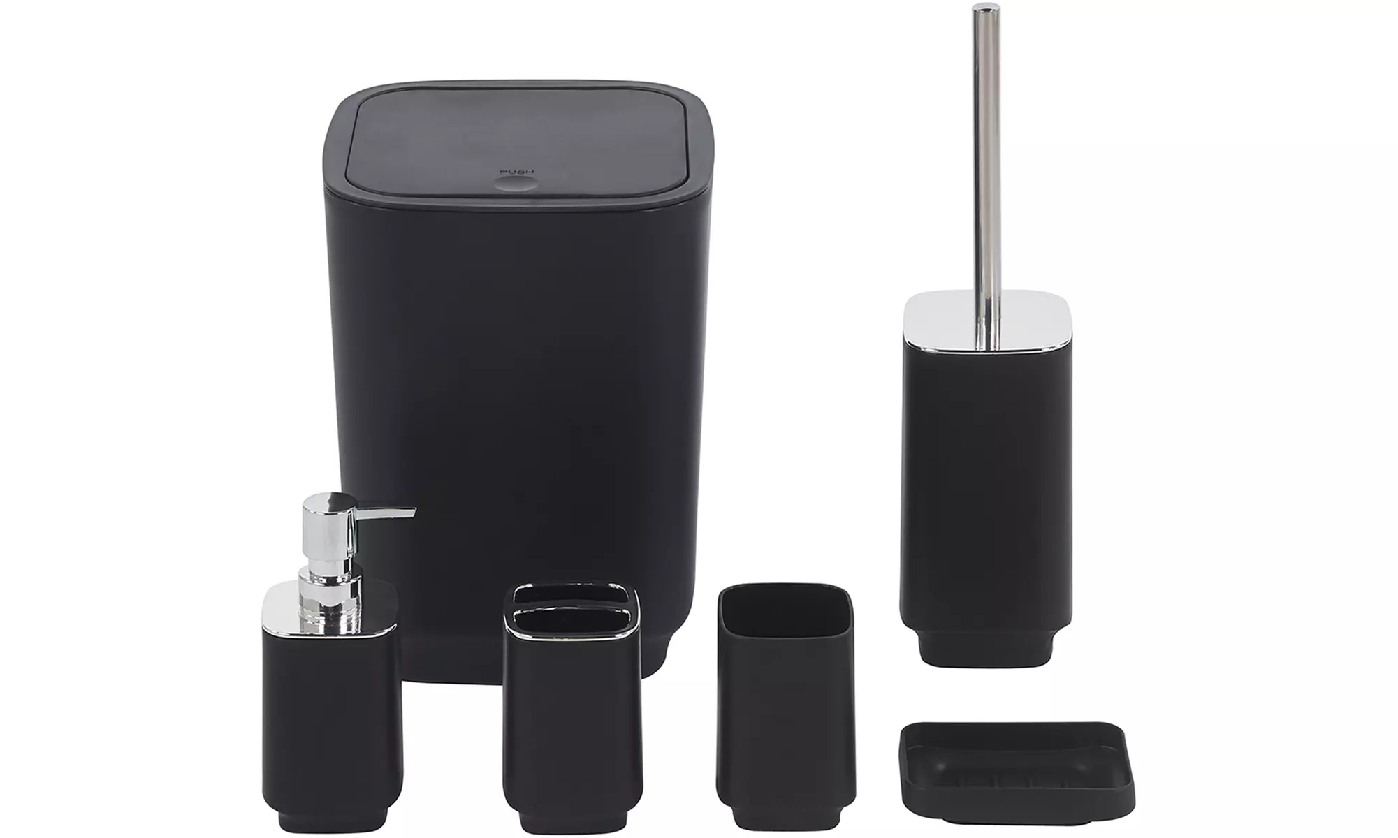 Juego completo de 6 accesorios de baño