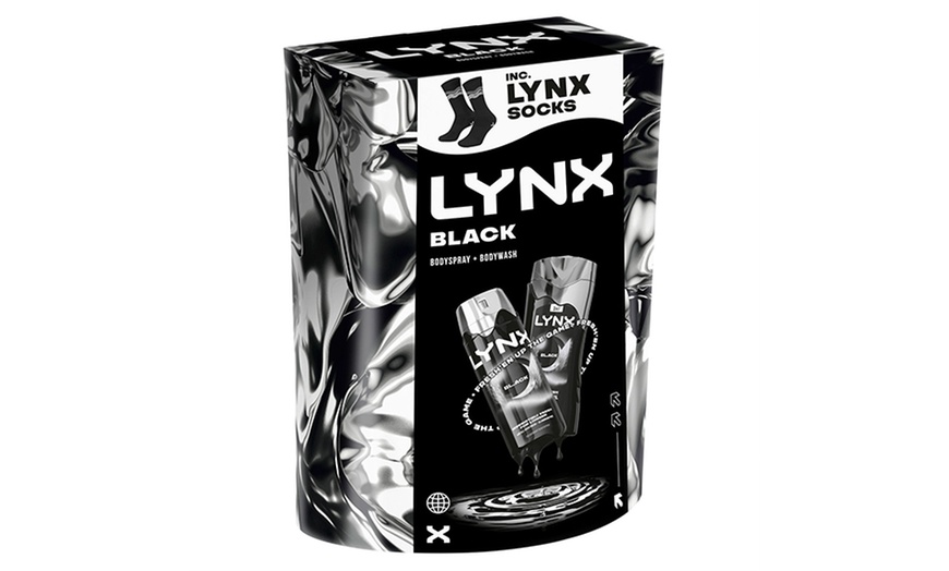 Image 6: Lynx Black Duo Gift Set, Body Spray and Bodywash Grooming Kit