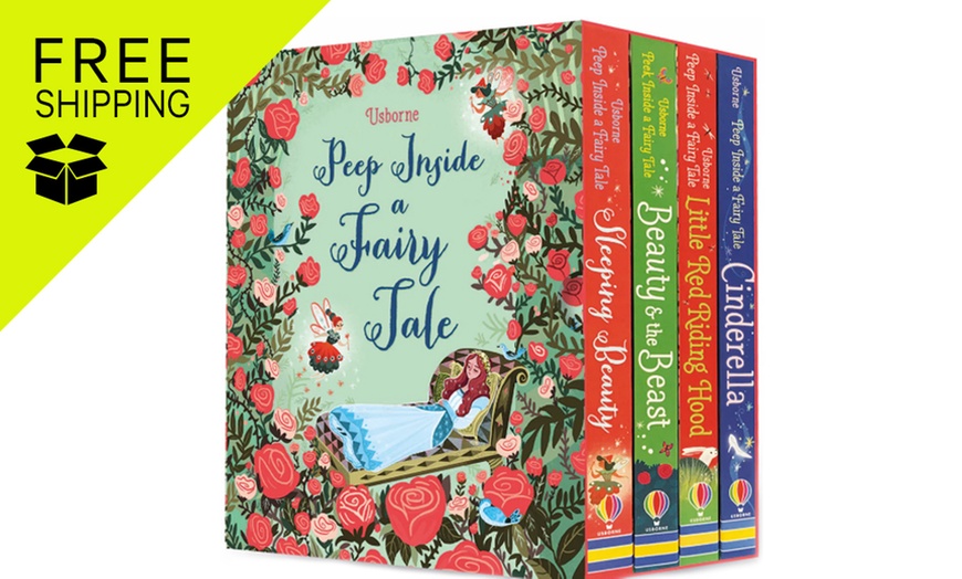 Image 1: Discover Captivating Stories in Peep Inside Fairy Tale Book