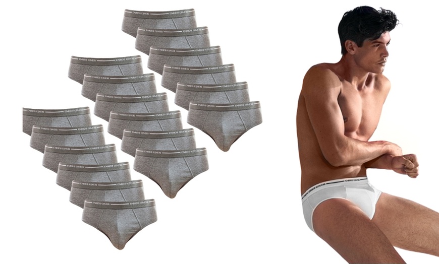 Image 10: 6, 12 o 18 slip da uomo Enrico Coveri