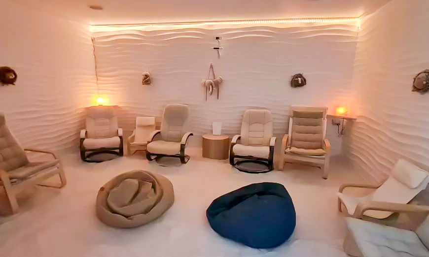 Image 2: Salt Therapy Session to Live, Sleep, Breathe Better Upto 40%Off