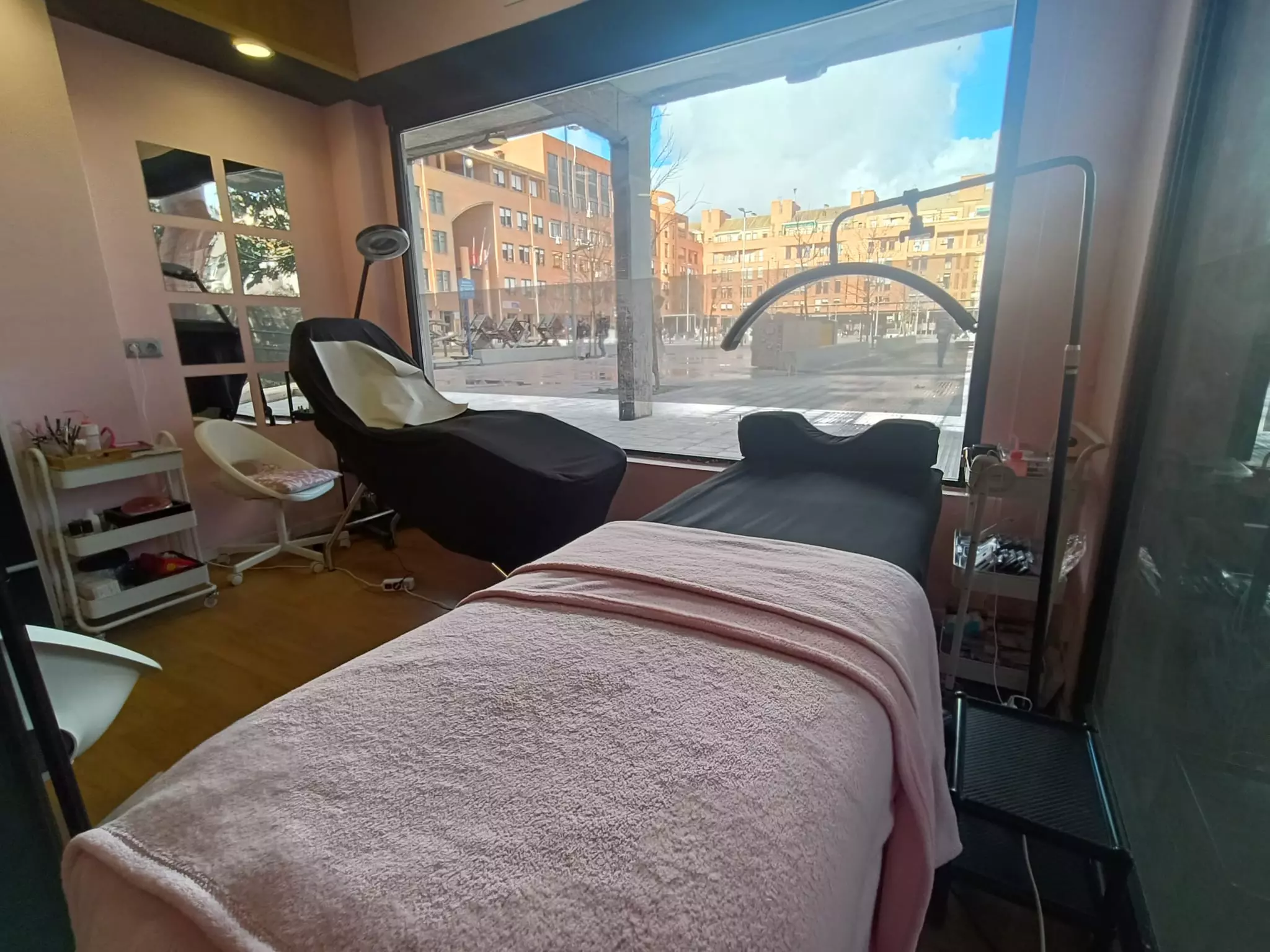 Sesión de lifting y tinte de pestañas