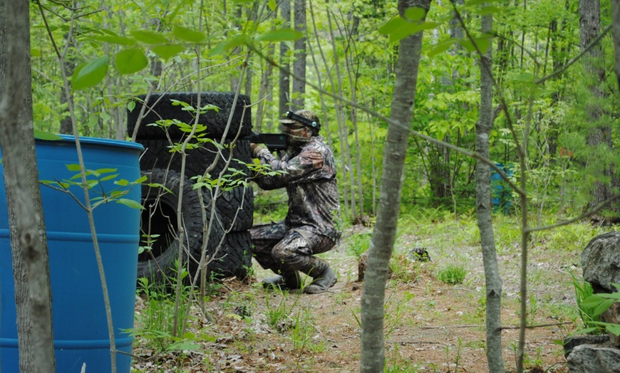 Image 4: Outdoor Tactical Laser Tag Outing in Wiscasset