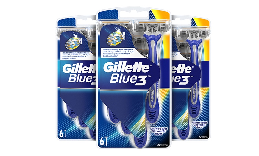 Image 2: Gillette Blue 3 Disposable Razors