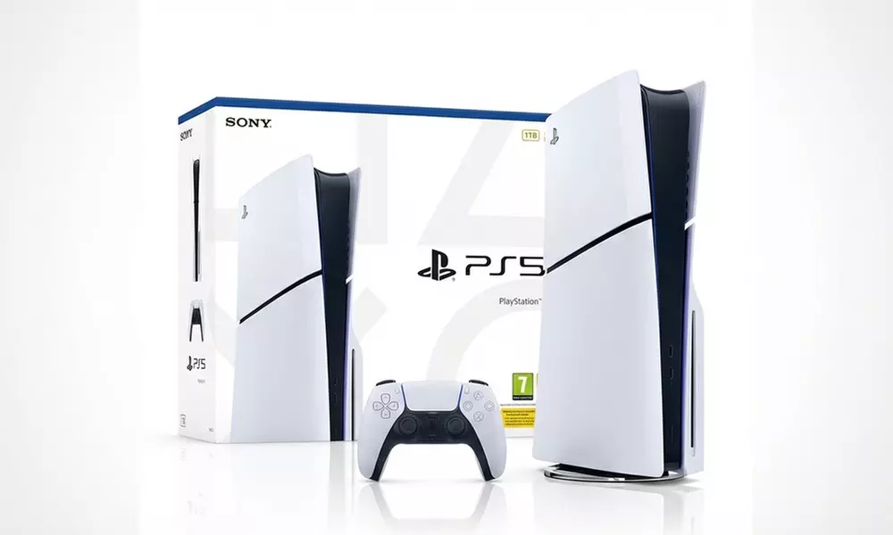 New Sony PS5 Console Disc Edition 1TB - Slim with DualSense Controller