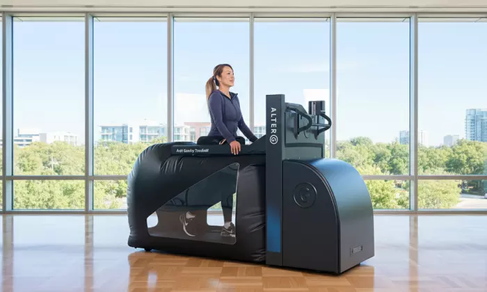 1 o 3 sesiones en cinta de correr sin gravedad para 1 o 2 personas