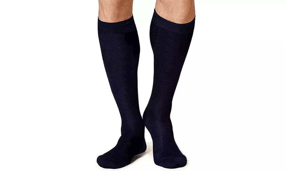 12 paia di calzini da uomo in filo di Scozia