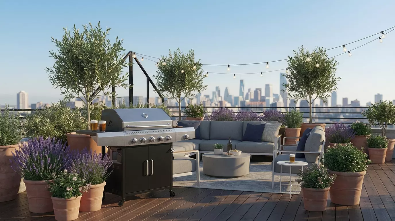 Barbecue a gas professionale da 13 kW