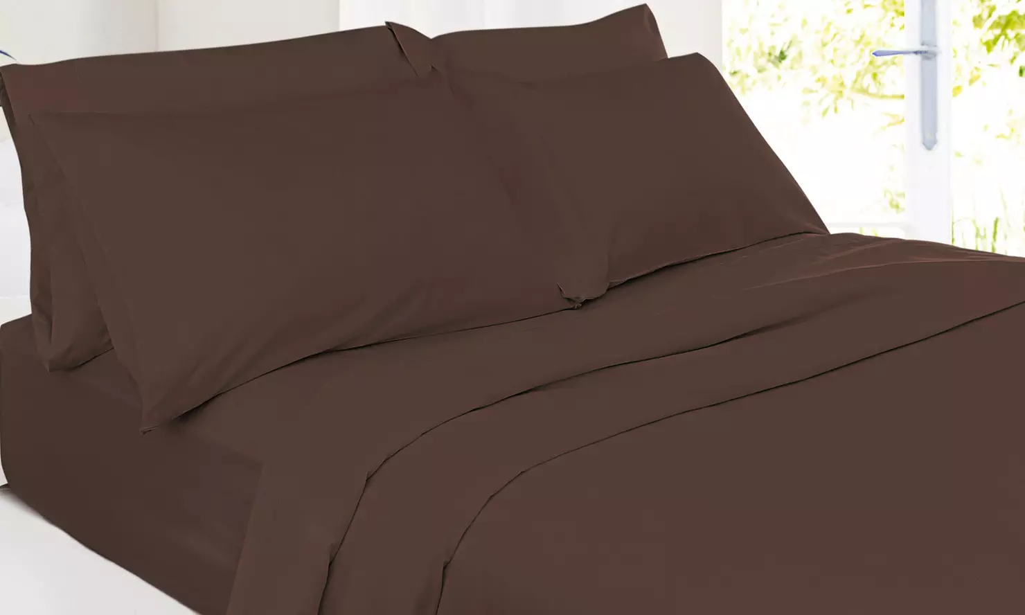 Nestl 7 Piece Split King Bed Sheet Set - Extra Deep Pocket Split King Sheet Set