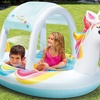 Image 1: Unicorn Themed Kids Spray Pool
