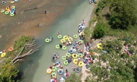 Public Tubing Trip with Transportation and Cooler Set Up - For 1 Person - ATX Tours