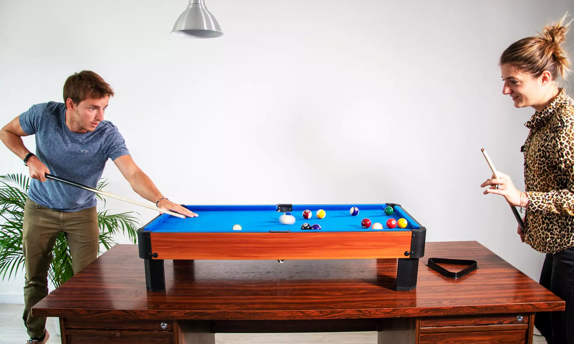 Billard de table avec accessoires - Primary Image