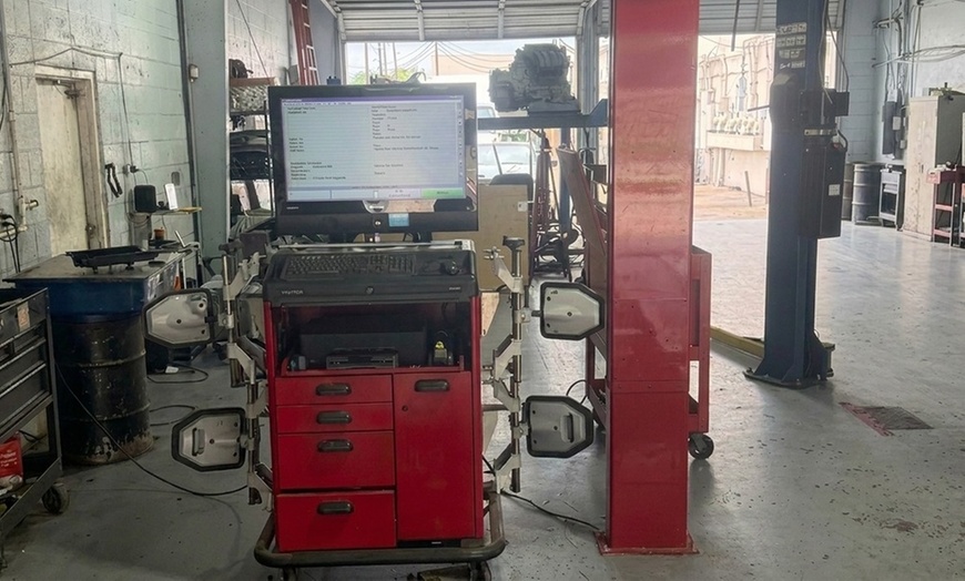 Image 3: Full Synthetic Oil Change & A/C Check in Katy, TX