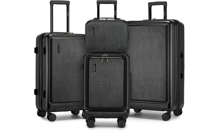 Image 2: Koffer of 4-delige kofferset met harde buitenkant