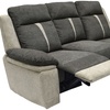 Image 8: Cologne Fabric Manual Recliner Sofa Set 