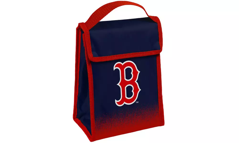 Forever Collectibles MLB Team Logo Gradient Insulated Hook & Loop Lunch Bags