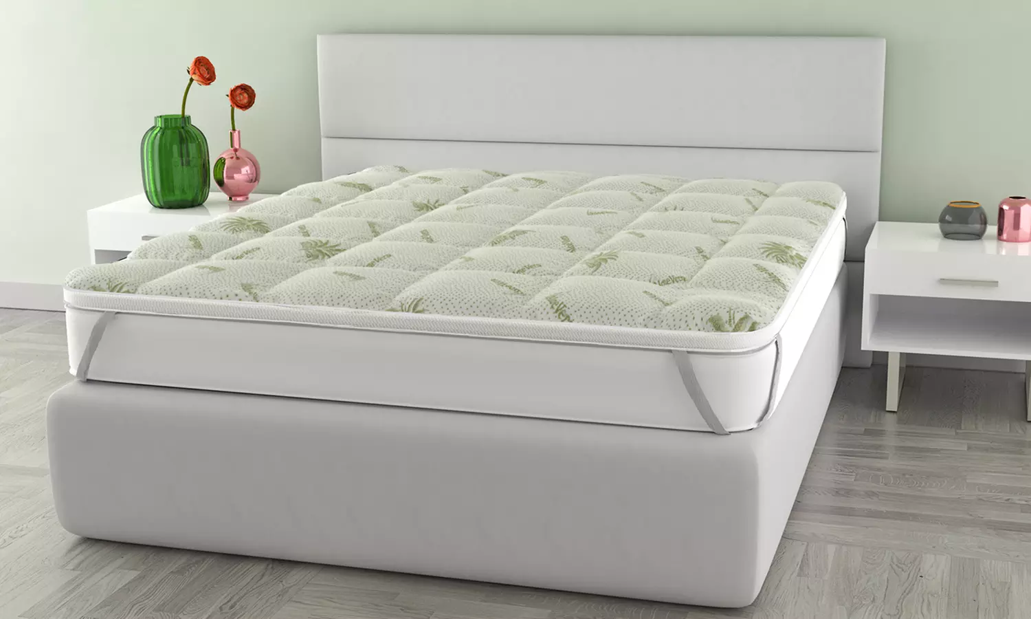 Topper wellness acolchado